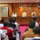 Sekda Kabupaten Gianyar I Gusti Bagus Adi Widhya Utama membuka Musorkab KONI Gianyar di Ruang Sidang Kantor Bupati Gianyar.