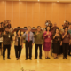 Sekda Denpasar Eddy Mulya, Kepala Kejari Denpasar Trimo, dan Kepala BPJS Ketenagakerjaan Cabang Bali Denpasar Adventus Edison Souhuwat dalam rapat di Prama Beach Hotel Sanur.