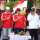 Bupati Tabanan I Komang Gede Sanjaya didampingi Wakil Bupati I Made Dirga membuka Lomba Kebangsaan Baris-Berbaris di Taman Perjuangan Singasana.