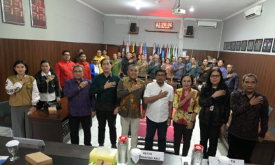 KPU Provinsi Bali menggelar Bimbingan Teknis pelaksanaan Penggantian Antarwaktu Anggota DPRD di Ruang Rapat KPU Kabupaten Buleleng.