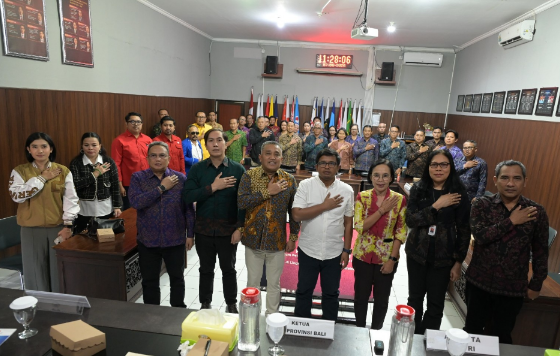 KPU Provinsi Bali menggelar Bimbingan Teknis pelaksanaan Penggantian Antarwaktu Anggota DPRD di Ruang Rapat KPU Kabupaten Buleleng.