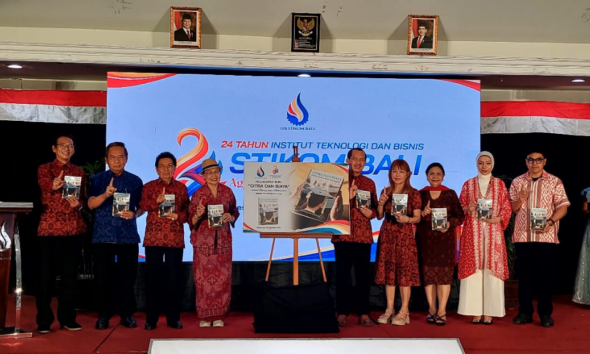 Institut Teknologi dan Bisnis STIKOM Bali menggelar Dies Natalis Ke-24 dirangkai peluncuran buku "Citra dan Biaya" di aula Kampus Pusat ITB STIKOM Bali, Renon, Denpasar.