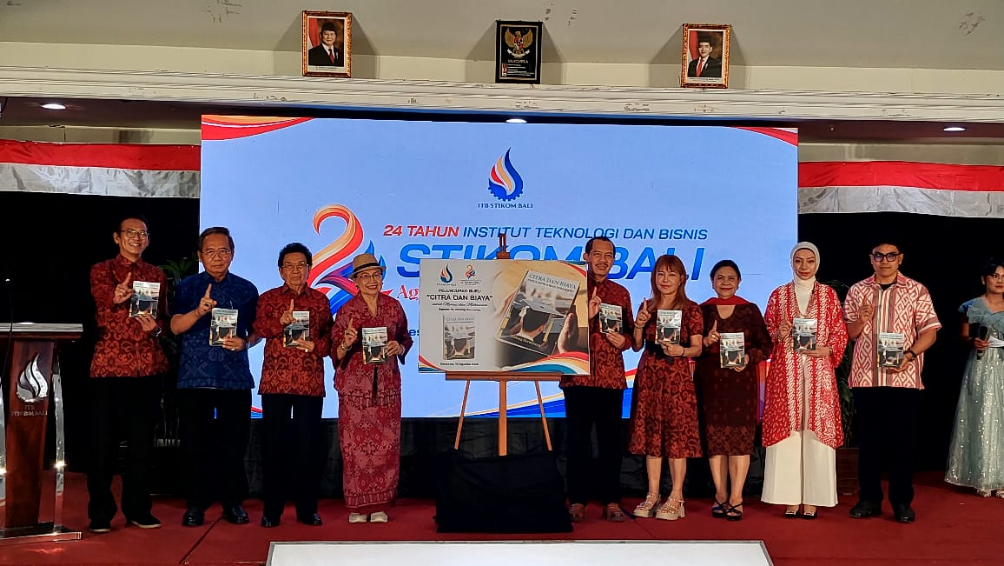 Institut Teknologi dan Bisnis STIKOM Bali menggelar Dies Natalis Ke-24 dirangkai peluncuran buku "Citra dan Biaya" di aula Kampus Pusat ITB STIKOM Bali, Renon, Denpasar.