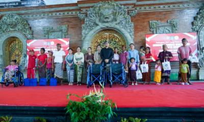 Wakil Bupati Badung Bagus Alit Sucipta menghadiri HUT ke-3 GOW Kabupaten Badung di Gedung Balai Budaya, Desa Punggul.