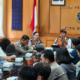 Dinas Perhubungan Kota Denpasar bersama Tim Forum LLAJ menggelar rapat evaluasi manajemen rekayasa lalu lintas di kawasan Living World, Jalan Gatot Subroto.