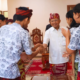 Gubernur Bali Wayan Koster menerima audiensi siswa SMK Negeri 1 Amlapura di Jayasabha, Denpasar.