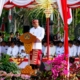 Gubernur Bali Wayan Koster membacakan pidato Peringatan Hari Jadi ke-68 Provinsi Bali di Lapangan Niti Mandala Renon, Denpasar.
