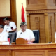 Ketua DPRD Badung Anom Gumanti memimpin Rapat Kerja Banggar DPRD Badung bersama TAPD dalam pembahasan KUA-PPAS Tahun Anggaran 2027.