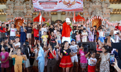 Ketua TP PKK Provinsi Bali Ny. Putri Suastini Koster mengapresiasi penyelenggaraan Lomba Karaoke Lagu Nasional Kepahlawanan di Desa Sembiran, Buleleng.