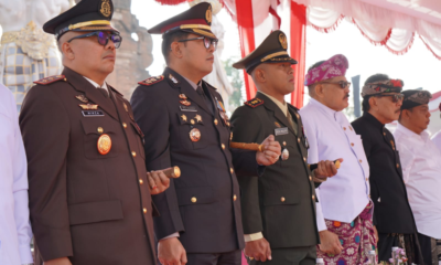 Kapolres Gianyar Hadiri Upacara HUT RI