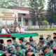 Pangdam IX/Udayana Mayjen TNI Piek Budyakto memimpin Doa Bersama Lintas Agama untuk korban gempa NTT di Lapangan Makorem 163/Wira Satya.