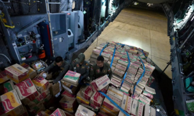 Sebanyak 65 ton logistik diangkut menuju wilayah terdampak gempa NTT dari Pangkalan TNI AU Halim Perdanakusuma, Jakarta.