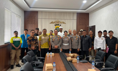 Rapat Analisa dan Evaluasi Forum Konsultasi Publik Polresta Denpasar di Ruang Catur Prasetya