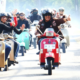 Bupati Tabanan I Komang Gede Sanjaya mengikuti Touring Motor Batur Agung Kerambitan (TOMBAK) berkolaborasi dengan Bali Willys Club di Puri Gede Kerambitan.
