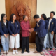 Gubernur Bali Wayan Koster menerima audiensi Badan Eksekutif Mahasiswa Fakultas Pertanian Universitas Udayana di Rumah Jabatan Jaya Sabha, Denpasar.