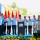 Presiden Prabowo Subianto didampingi Gubernur Bali Wayan Koster melakukan Launching dan Groundbreaking Program PLTS 100 GWp Site Gilimanuk di Kecamatan Melaya, Kabupaten Jembrana.