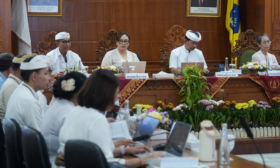 Tim Verifikasi Mangupura Award 2026 melakukan verifikasi faktual di Sekretariat Daerah Kabupaten Badung, Ruang Kriya Gosana, Puspem Badung.