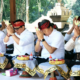Bupati Tabanan I Komang Gede Sanjaya memimpin persembahyangan bersama rahina Purnama Sasih Katiga 2026 di Pura Luhur Batukau, Penebel.