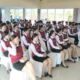 Kepala Bidang Pengembangan Budaya Politik Kesbangpol Buleleng Ketut Simbayasa membuka Sosialisasi Pusat Pendidikan Wawasan Kebangsaan di Kampus HI Singaraja.