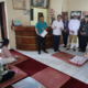 Walikota Denpasar I Gusti Ngurah Jaya Negara mendampingi Wakil Menteri Kesehatan RI dr. Benjamin Paulus Octavianus meninjau Pustu Dauh Puri.