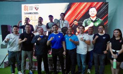 Pangdam IX/Udayana Mayjen TNI Piek Budyakto menutup Turnamen Padel Piala Pangdam IX/Udayana Cup Tahun 2026 di City Padel Bali, Tegal Harum, Denpasar Barat.