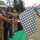 Gubernur Bali Wayan Koster melepas pemberangkatan bantuan logistik untuk masyarakat terdampak bencana alam di Nusa Tenggara Timur di Makorem 163/Wira Satya, Denpasar.