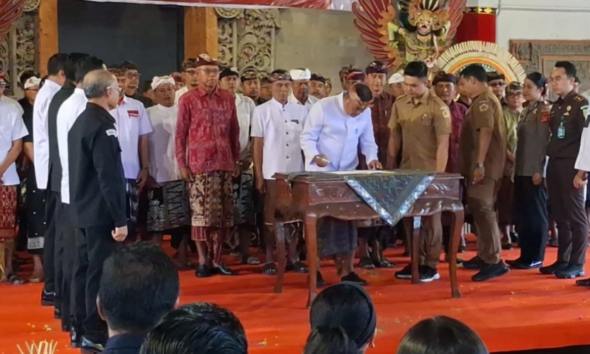 Deklarasi Damai Calon Perbekel Gianyar
