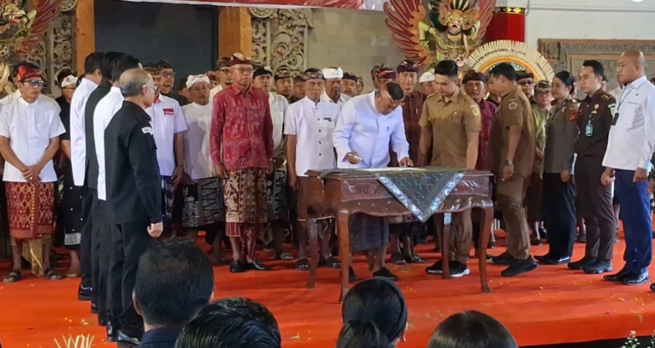 Deklarasi Damai Calon Perbekel Gianyar