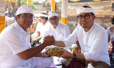 Wawali Arya Wibawa Hadiri Karya Ngenteg Linggih Pengambean