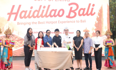 Ketua Tim Penggerak PKK Kota Denpasar Ny. Sagung Antari Jaya Negara menghadiri Soft Opening Haidilao Bali di Mall Living World Denpasar, LG Floor, Senin (31/8).