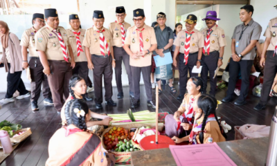 Wakil Walikota Denpasar I Kadek Agus Arya Wibawa selaku Ketua Kwarcab Gerakan Pramuka Kota Denpasar membuka rangkaian Bulan Bakti Hari Pramuka Ke-65 Tahun 2026 di Gedung Dharma Negara Alaya, Selasa (1/9).