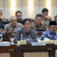 Menteri Keuangan Purbaya Yudhi Sadewa dalam Rapat Kerja dengan Komisi XI DPR RI mengenai Pengantar Asumsi Dasar RUU APBN TA 2027 di Jakarta, Selasa (1/9).