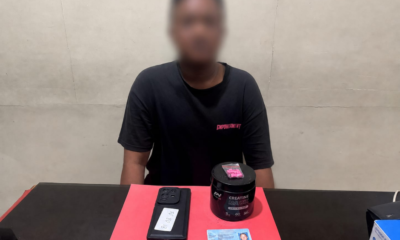 Security Diamankan Narkoba