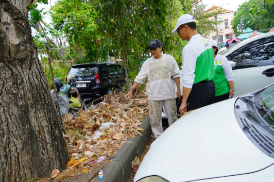 Ketua TP PKK Bali Tinjau Kebersihan Saat Car Free Day