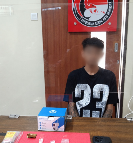 Polresta Denpasar Amankan DJ Penyimpan Sabu di Sesetan