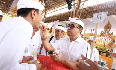 Walikota Jaya Negara Ngayah Nyangging di Karya Sesetan
