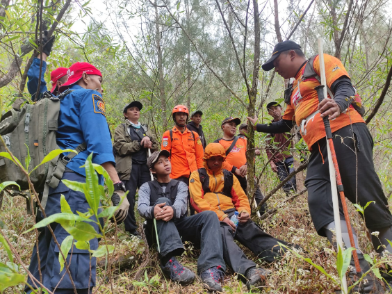 Dua Pendaki Gunung Agung Ditemukan Selamat