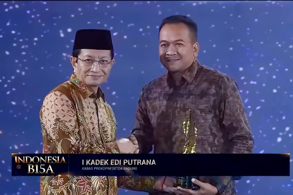 Pemkab Badung Terima Penghargaan Pendidikan di HUT Kompas TV