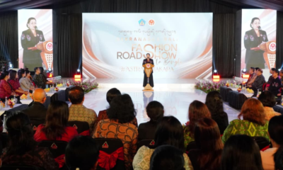 Putri Koster Buka Fashion Road Show Wastra Hitakara di Bangli
