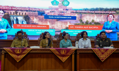 Ketua TP PKK Badung Buka Workshop Adminduk