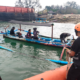 Evakuasi Jukung Mati Mesin di Perairan Benoa