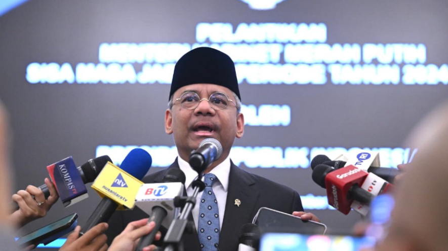 Suahasil Nazara Beri Keterangan Usai Dilantik jadi Menkeu