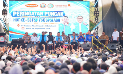 Kapolri Hadiri HUT FSP TSK KSPSI AGN