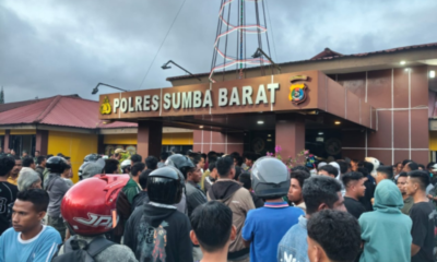 TNI-Polri Redam Kerusuhan di Mapolres Sumba Barat