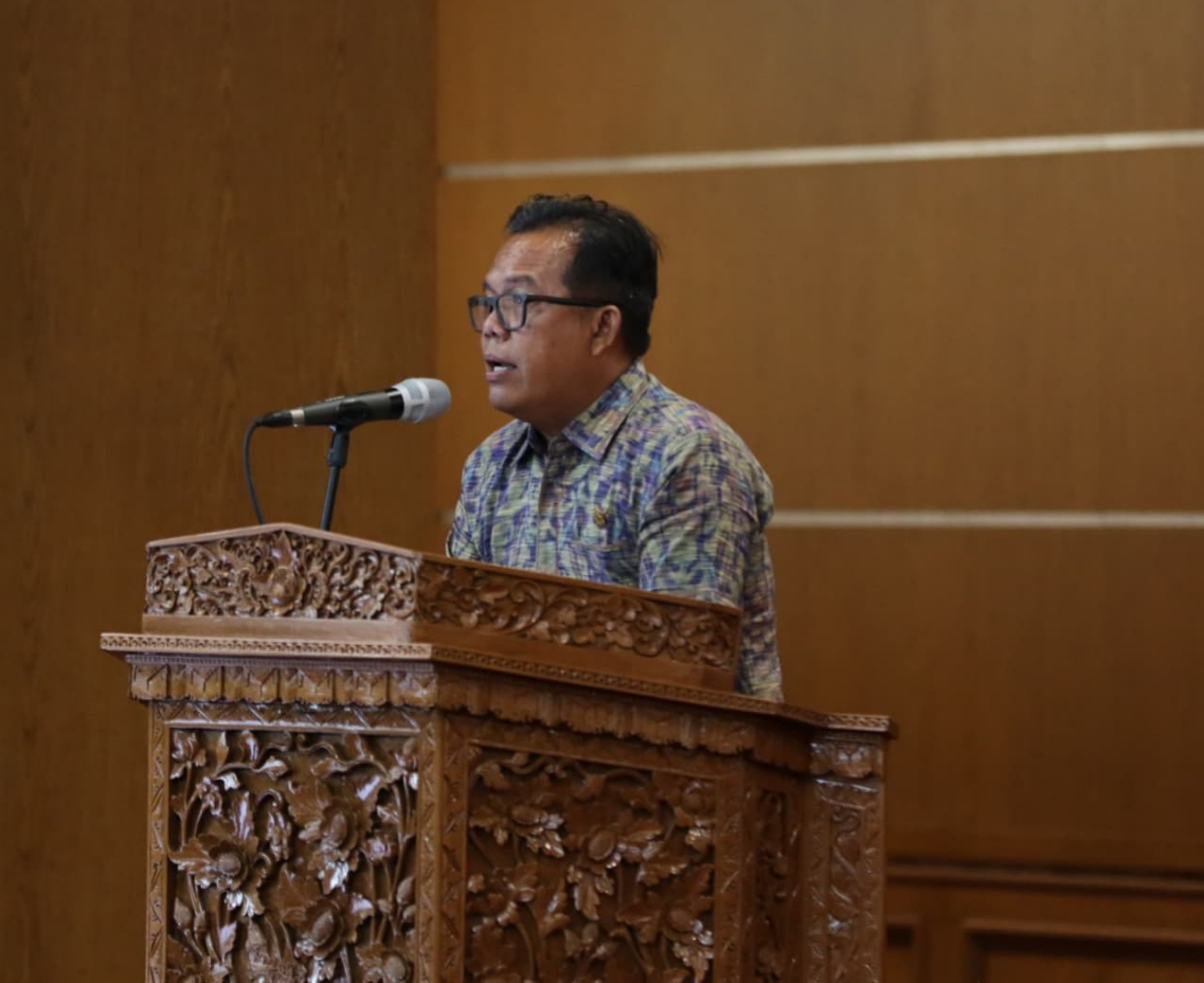 Jubir Gerindra-PSI Sampaikan Pandangan Umum di Paripurna DPRD Bali