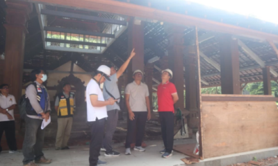 Bupati Kembang Tinjau Rehab Wantilan Pura Jagatnatha