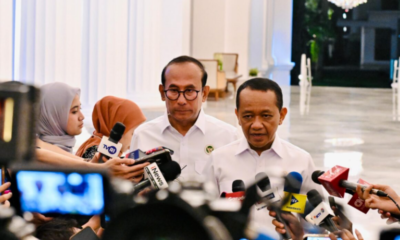 Menteri ESDM Bahlil Beri Keterangan soal BBM Bersubsidi