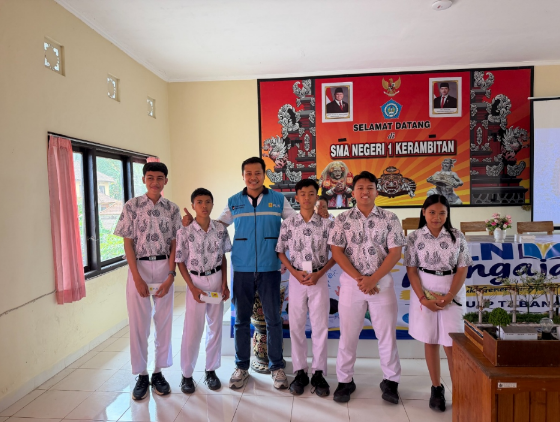 PLN Mengajar di SMA Negeri 1 Kerambitan