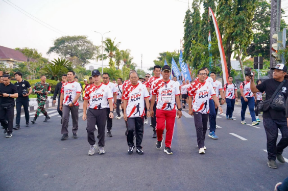 3.000 Pelari Ikuti Fun Run 5K HUT Ke-81 TNI