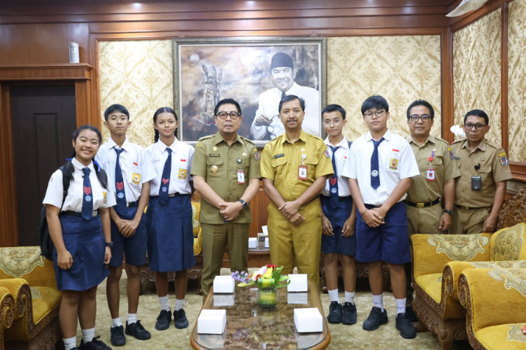 Wawali Arya Wibawa Terima Audiensi Denpasar IT Community